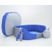 Лежак для собак і котів Zoo-hunt Комфорт літо синій №1 320х430х125 мм