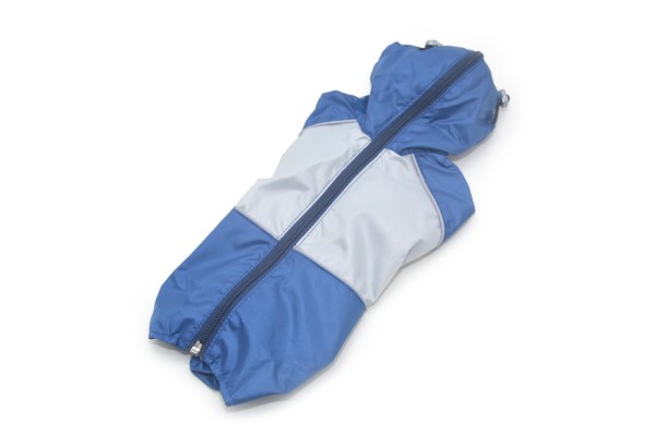 Дощовик для собак Zoo-hunt з капюшоном синій. міні 21х27 см