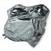 Вітровка куртка для собак малих порід Zoo-hunt Сімба з капюшоном сіра міні 21х38 см